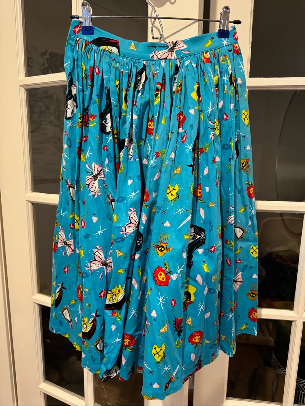 Vintage inspired Snow White print skirt